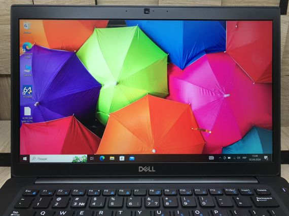 Ноутбук Б-класс Dell Latitude 7490 / 14" (1920x1080) IPS / Intel Core i5-7300U (2 (4) ядра по 2.6 - 3.5 GHz) / 8 GB DDR4 / 240 GB SSD M.2 / Intel HD Graphics 620 / WebCam / Fingerprint / HDMI б/у | Зображення 2