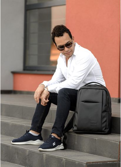 Чоловічий рюкзак Sambag ZARD Х чорний 40 х 28 х 14 см (25428001m) | Зображення 3