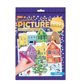 Набор для творчества бриллиантовая мозаика "Город" НТ-34-04