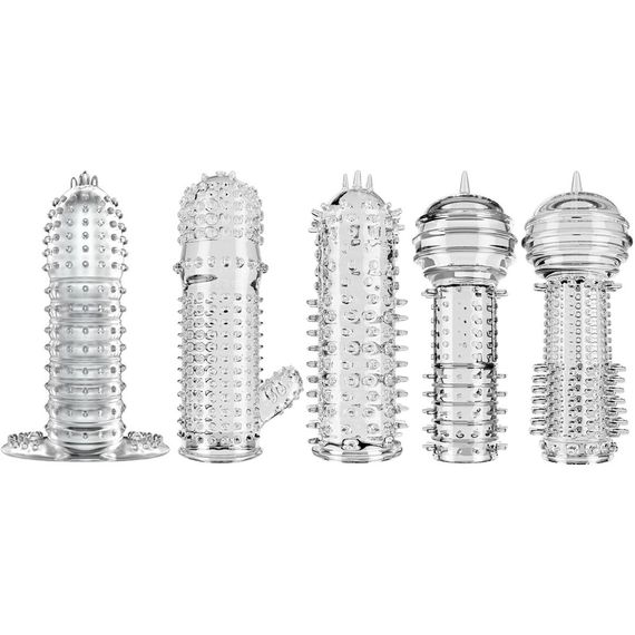 Набір рельєфних насадок (5 штук) Babydoll Універсальний. Універсальний. 706355