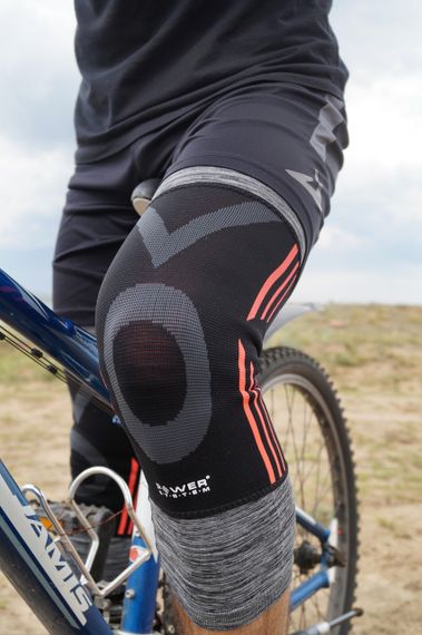 Наколінники Power System PS-6021 Knee Support Evo Black/Orange (пара) XL | Зображення 2