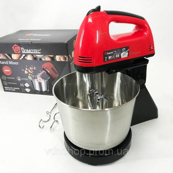 Міксер кухонний професійний Domotec, Кухонний універсальний міксер, Ручний міксер-мішалка SC-36 | Зображення 2