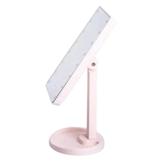 Дзеркало косметичне 21х16 см 16 LED Чорне HP-10-3AP | Зображення 2