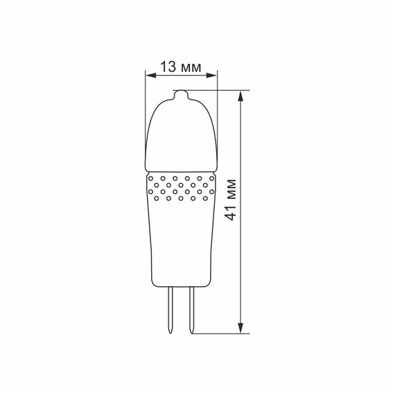 LED лампа VIDEX G4e 2W G4 12V 4100K | Зображення 2