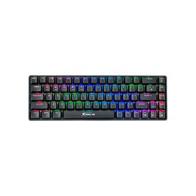 Клавіатура бездротова XTRIKE Me GK-994W BK RGB, чорна