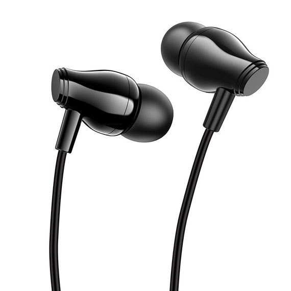 Навушники Borofone BM61 (3.5mm/1.2m) Чорний | Зображення 2