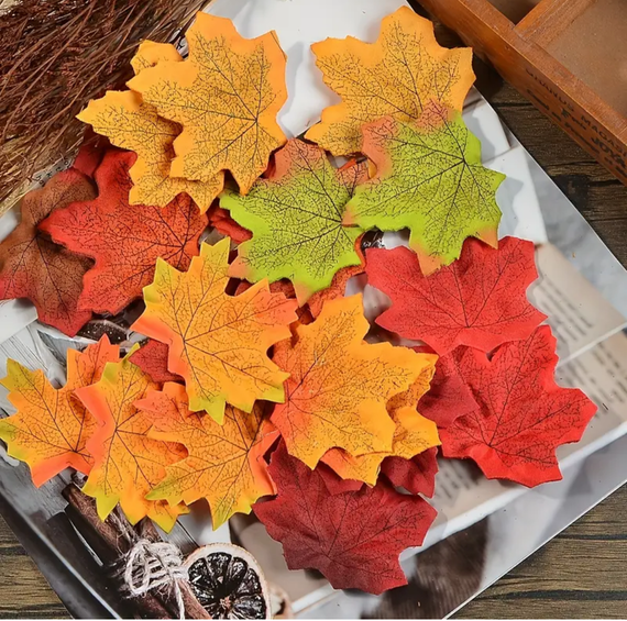 Декоративные элементы Кленовый лист  Микс | Зображення 4