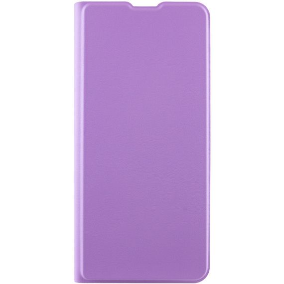 Шкіряний чохол-книжка GETMAN Elegant (PU) для TECNO Spark 9 Pro (KH7n) Штучна шкіра, Слот для візитки, Бузковий
