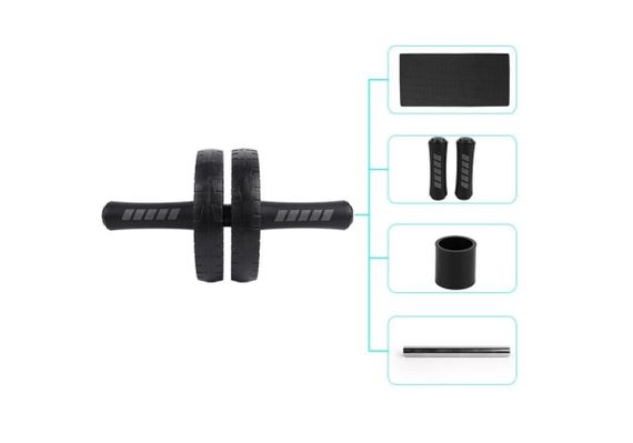 Ролик для преса EasyFit BLM подвійний чорний (EF-1356) | Зображення 1
