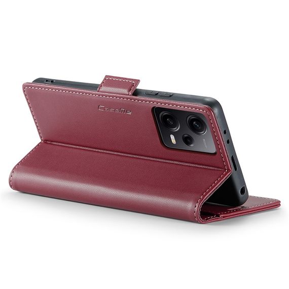Кожаный чехол-книжка Retro Case для Xiaomi Redmi Note 12 Pro 5G / Poco X5 Pro цвет Красный | Зображення 2