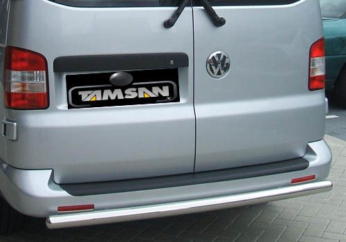 Задня дуга (1 шт, нерж) для Volkswagen Caddy 2004-2010 рр | Зображення 1
