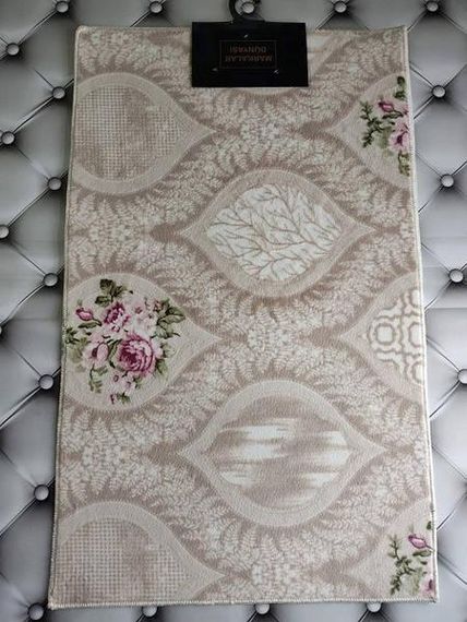 Коврики в ванную прорезиненные комнату Pasa home3 Велюр Полиэстер набор 2шт