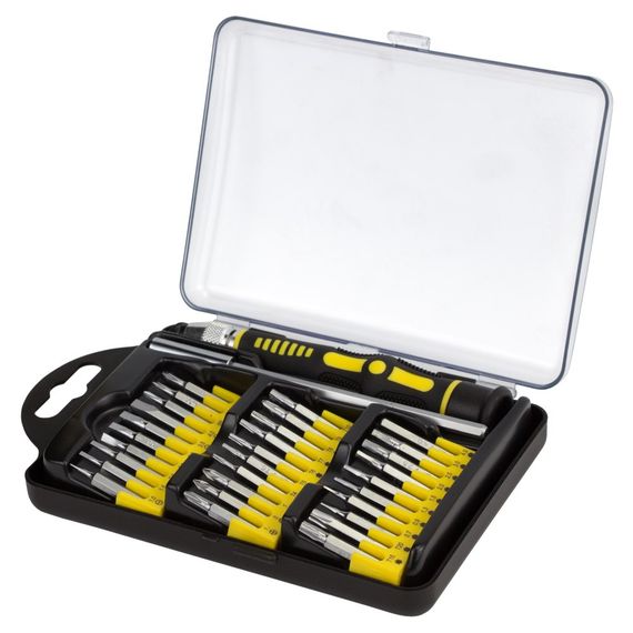 Набір годинникових викруток Sigma 30 в 1 CrV з подовжувачем в кейсі 4003021 | Зображення 2