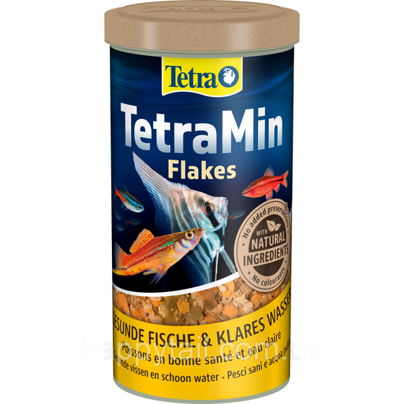 Корм TetraMin Flakes 1 л (200 г) — Універсальні пластівці для риб