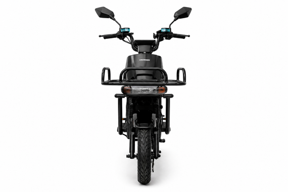 Електроскутер Crosser SUPER MAX 1200W 60 V 30 Ah LiFePO4, до 60 км/год, запас ходу до 90 км, потужний електровелосипед Чорний | Зображення 7