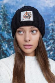 Шапка «Tiger» (6033-6) черный