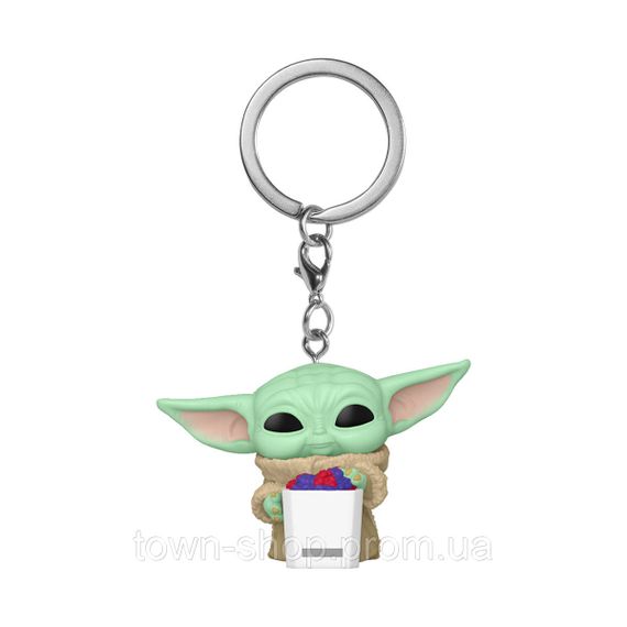 Игровая фигурка на клипсе Funko POP! серии Мандалорец и Грогу - Грогу с попкорном | Зображення 1