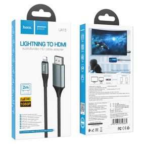 Кабель-переходник HOCO UA15 Lightning на HDMI 2 м