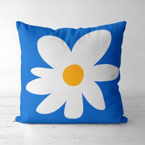 Подушка декоративная Soft Белый цветок 45x45 см (45PST_23M001)