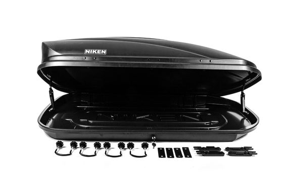 Авто бокс Niken черный (450 л) | Зображення 2