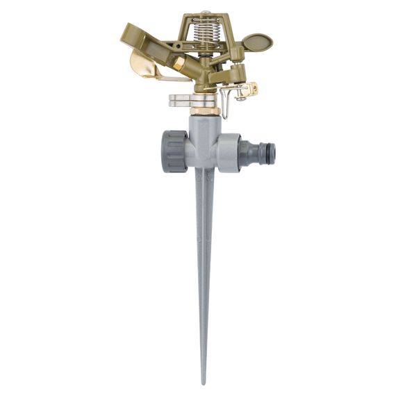 Дощувач імпульсний Flora на металевому кілочку (BRASS+AL) (5013224)