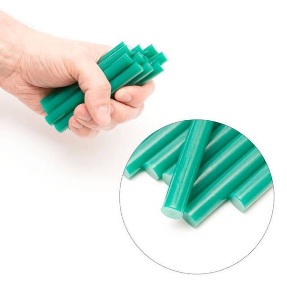 Комплект стрижнів клейових зелених 11,2*100 мм, 12 од. INTERTOOL RT-1056 | Зображення 3