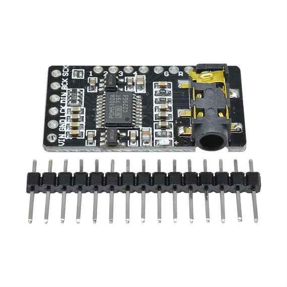 Модуль декодер звуку цифровий GY-PCM5102 для Raspberry Pi | Зображення 3