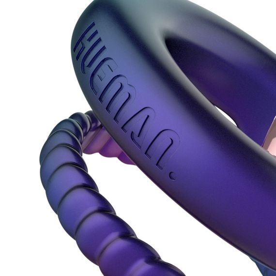 Ерекційне віброкільце Hueman - Jupiter Vibrating Cock and Ball Ring | Зображення 3