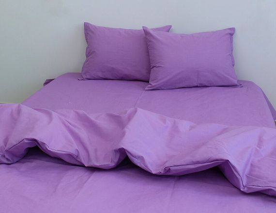 Комплект постільної білизни TAGtekstil ранфорс євро Lavender Herb | Зображення 3