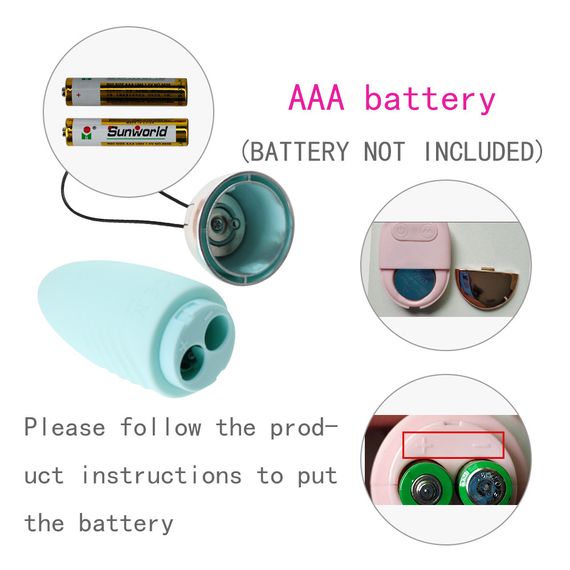 Вагинальне виброяйцо с пультом ДУ "Gladiator", 10 режимов вибрации, цвет мятный sexstyle | Зображення 4