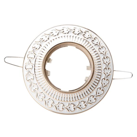 Светильник точечный декоративный HDL-M17 MR16 FG/WH | Зображення 2