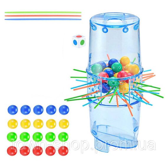 Настольная игра "Trick Stick" 7289477253, шарики, кубик, палочки