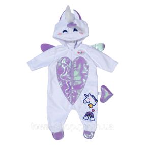 Одежда для куклы Baby Born - Комбинезон Единорога