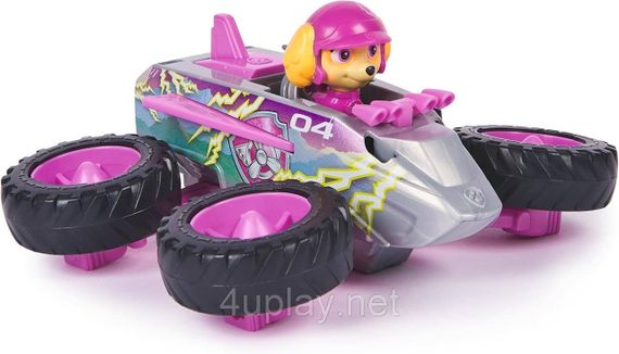 Paw Patrol Rescue Wheels Спасательный квадрокоптер с пилотом Скай серии Мега колеса Щенячий патруль Оригинал | Зображення 4