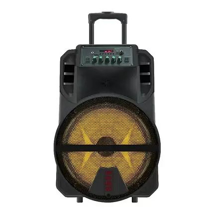 Портативна колонка бумбокс XPRO MD5-15 валіза 30Вт, USB, SD, FM радіо, Bluetooth, 1 мікрофон, ДК (MER-15727) | Зображення 2