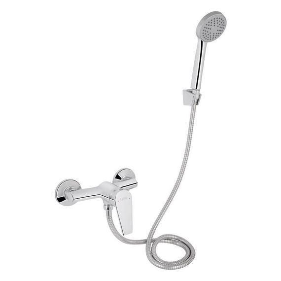 Змішувач для душу Lidz Gloria 010 (з душовим гарнітуром) (k35) LDGLO010CRM35101 Chrome
