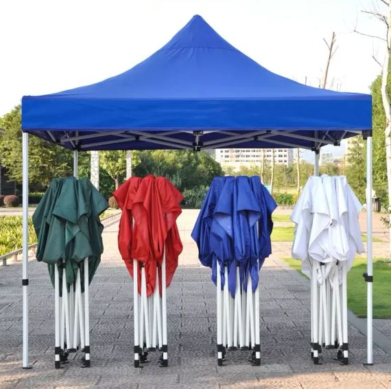 Шатер Раздвижной 3 х 2 черный каркас красный | Зображення 3