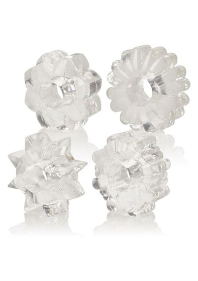 Набір ерекційних кілець Basic Essentials 4 Pack sexstyle