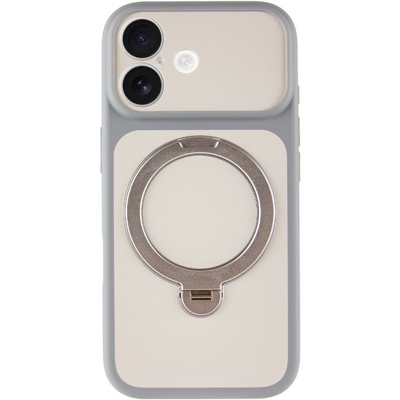 Чохол Ummi Full Camera with Magnetic Fit HQ Ring для Apple iPhone 17 (6.3") Grey | Зображення 1