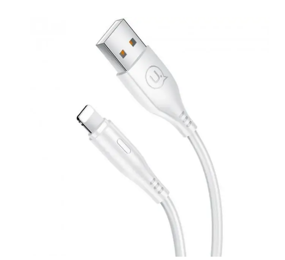 Кабель USB Lightning Usams US-SJ266 U18 2,0A 1м білий