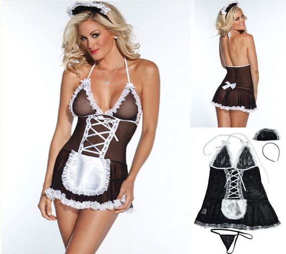 Ігровий костюм Покоївка Babydoll 46 M/L 0997 | Зображення 9