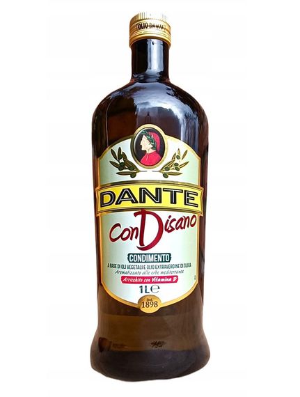Суміш рослинної олії з травами Dante Con Dissano 1 л (скло) Італія