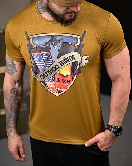 Тактична вологовідводна футболка Паливо coyot ПП7723 | Зображення 2