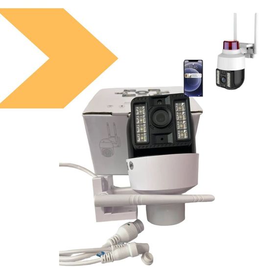 Камера відеоспостереження PTZ вулична WiFi 4 МП, кольорове нічне бачення, XPRO, 2L-A2-WIFI/ZD-SC04-4MP V380Pro (45041-16973_884) | Зображення 1