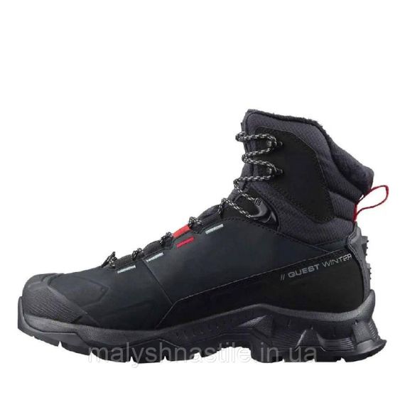 Зимові черевики Salomon Quest Winter Thinsulate™ Climasalomon™ Waterproof. Black -25*С | Зображення 1