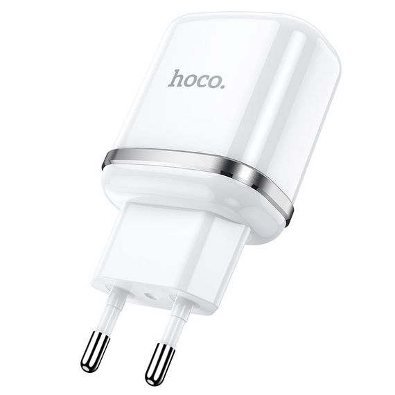 СЗУ Hoco N4 (2USB/2.4A) Белый | Зображення 2