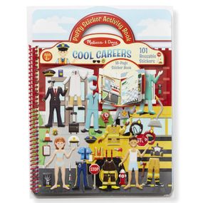 Набір для творчості Melissa&amp;Doug Об&apos;ємні багаторазові наліпки Професії (MD9426)