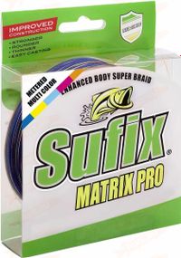 Шнур MATRIX PRO 250M, 0.12MM/8.1KG/PE0.6/18LB/MULTI (DS1CB0148uDC2P)