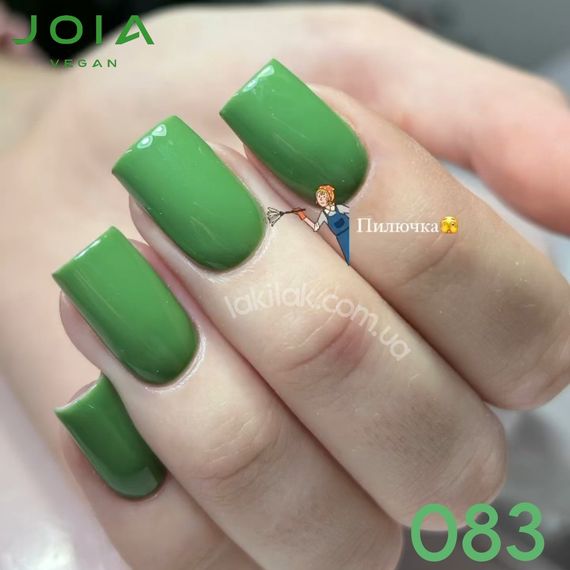 Гель-лак JOIA vegan 083 темно-зеленый, 6 мл | Зображення 1