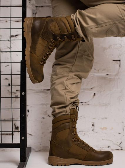Тактические берцы STIMUL Казак / Кожа / Cordura / Демисезон /койот/олива/черный 30.6, Демисезон, Койот
